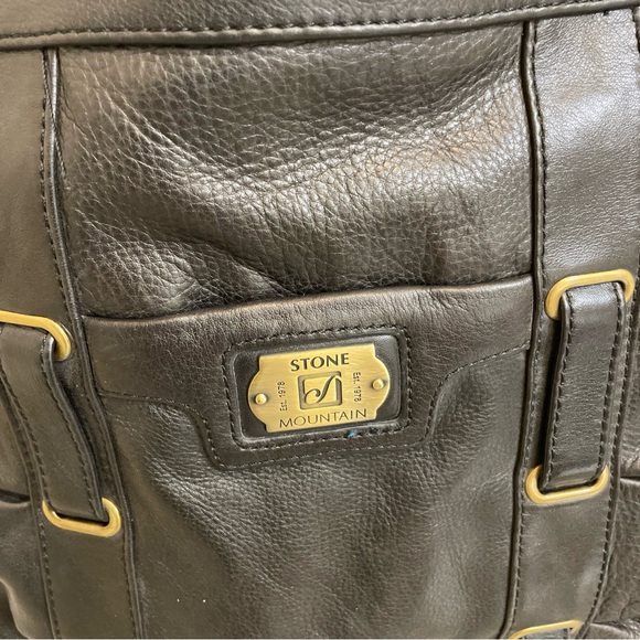 Bag  SALE Crossbody by Stone Mountain in Black Pebbled Leather - Picture 9 of 9